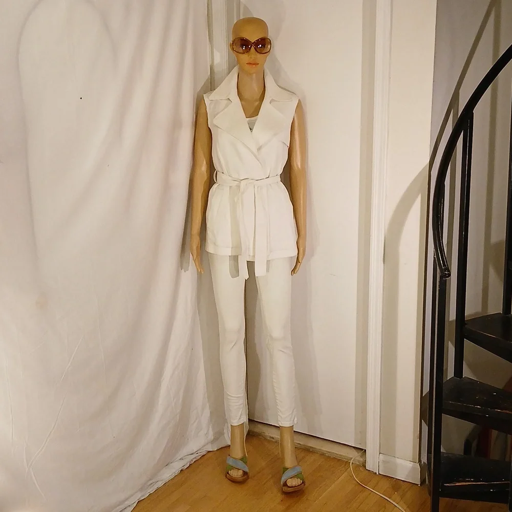 Stunning Coach Blue & Green Seude Wood Studded Mule/Sandal - Picture 11 of 16